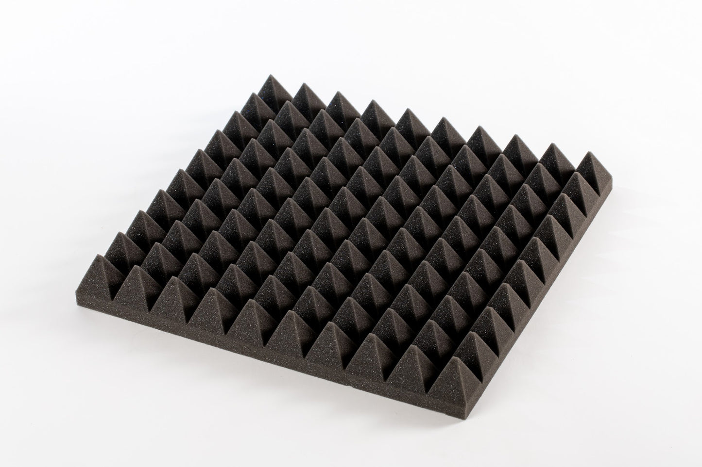 MUSIC1ST Acoustic Foam Absorber 7cm Pyramid Panel, dark grey, various sizes
