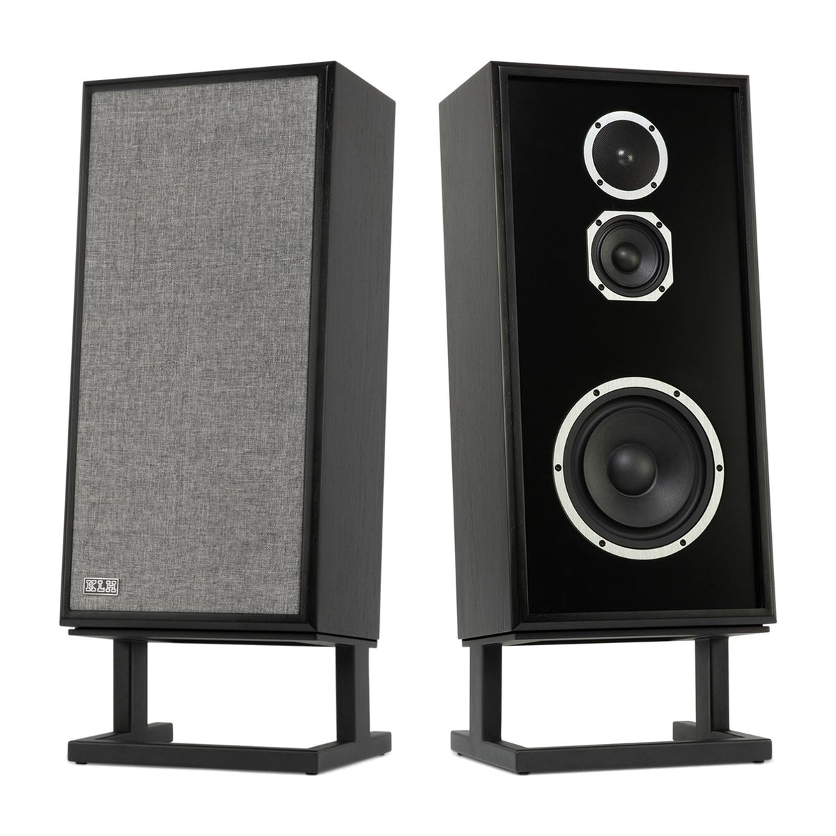 KLH Model Four Floorstanding Speakers Black Ash (1 Pair)