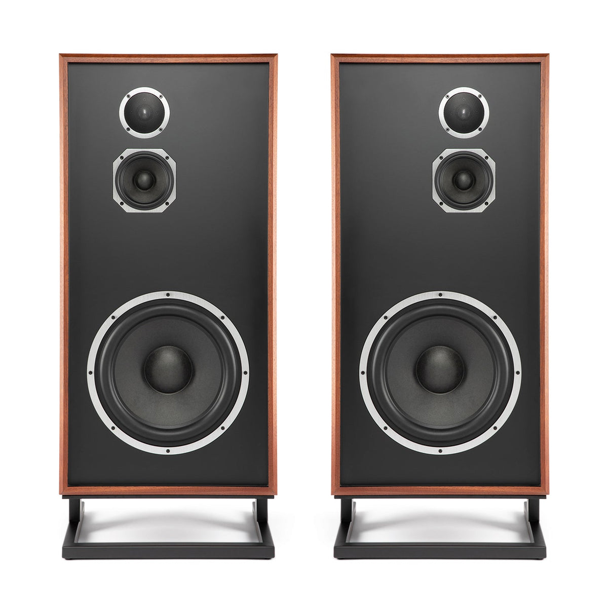 KLH Model Seven Floorstanding Speakers West African Mahogany (1 Pair)