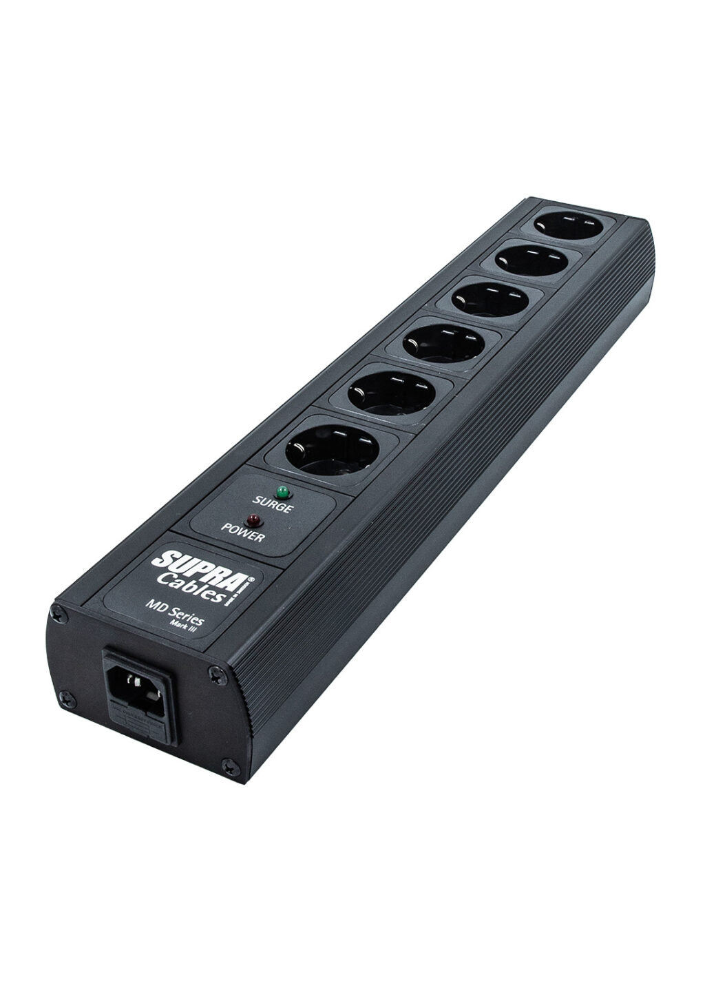 Supra Mains Power Strip MD-06 EU/SP SPC Black