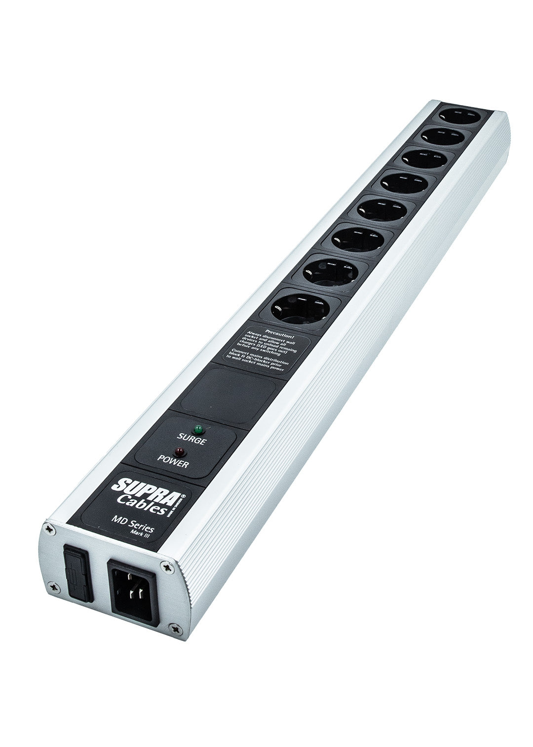 Supra Mains Power Strip MD-08 DC-Blocker EU/SP