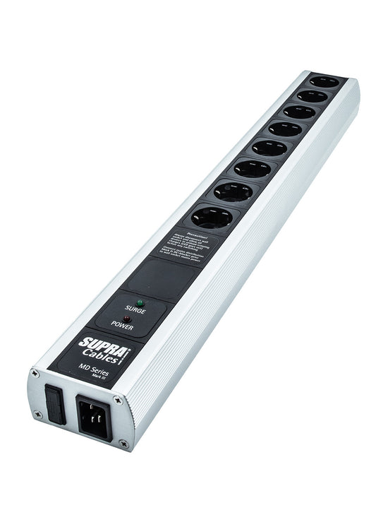 Supra Mains Power Strip MD-08 DC-Blocker EU/SP