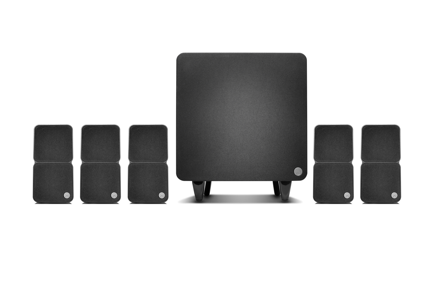 Cambridge Audio 5.1 Speaker Pack Minx S325 X301 Subwoofer with 5 x Min 22 Satellite Speakers