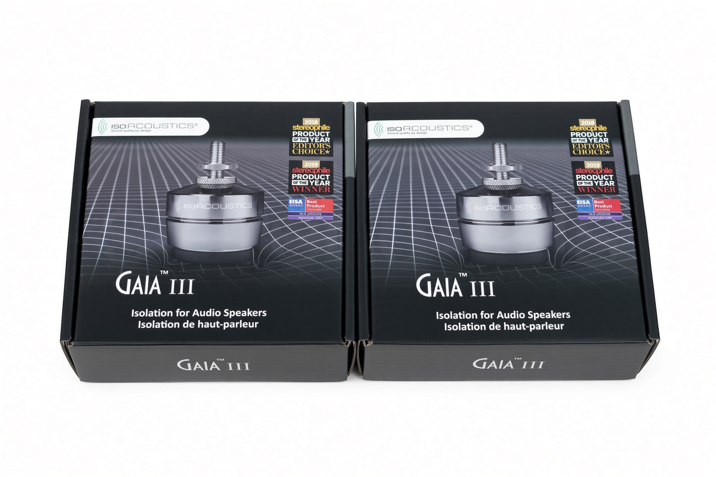 IsoAcoustics GAIA III speaker isolation feets (2 Sets = 8 pcs)