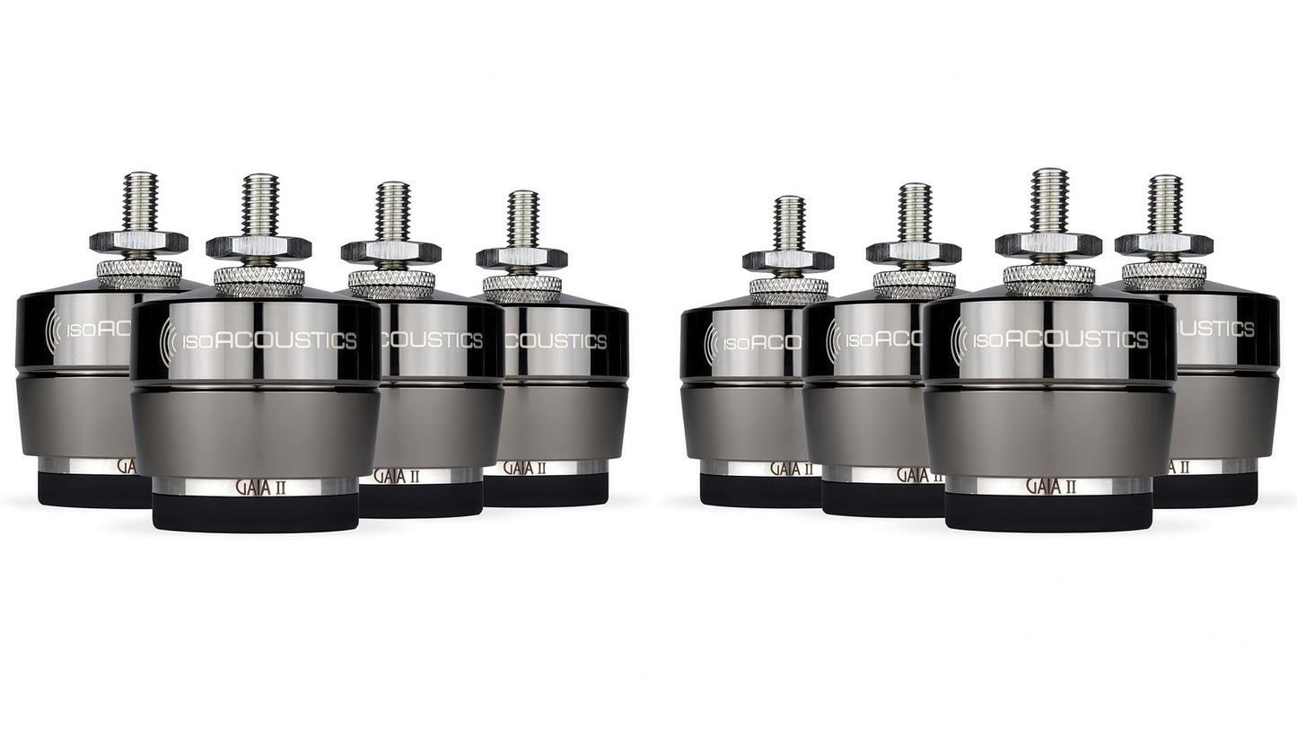IsoAcoustics GAIA II speaker isolation feets (2 Sets = 8 pcs)