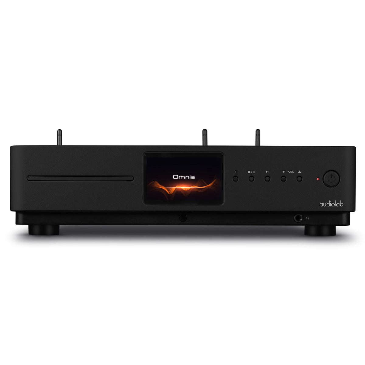 Audiolab Omnia All-in-One Amplifier, CD & Streaming Player Black
