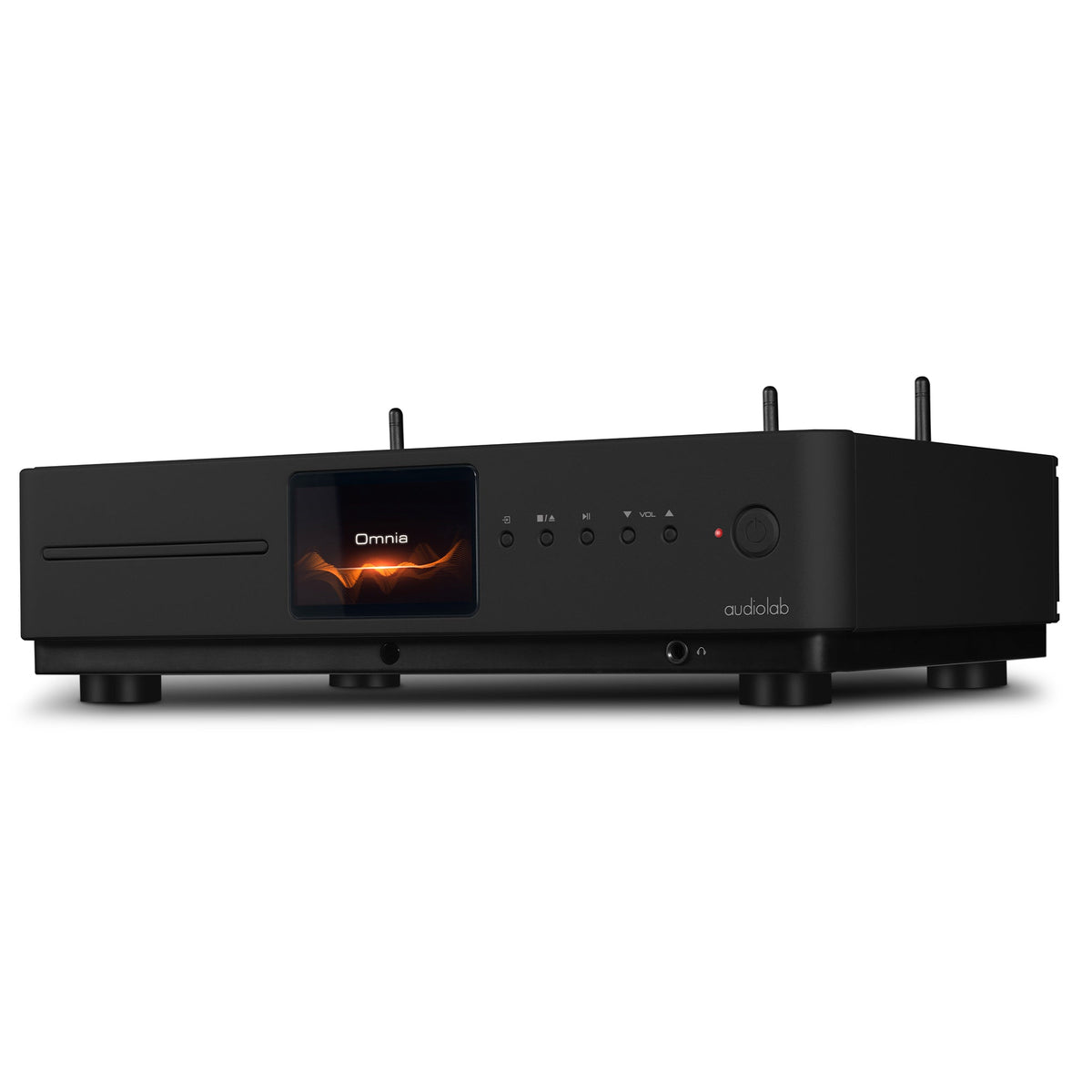 Audiolab Omnia All-in-One Amplifier, CD & Streaming Player Black