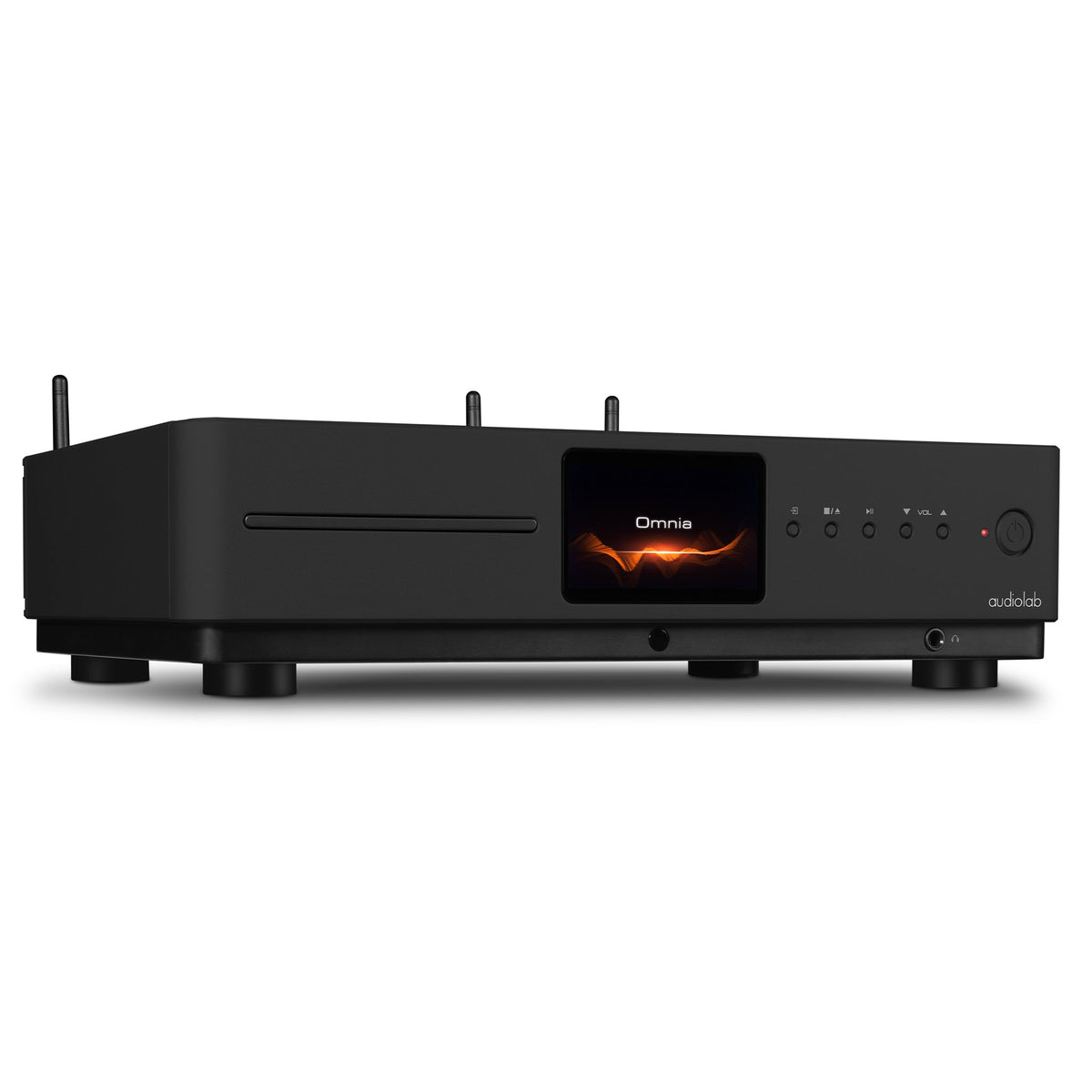 Audiolab Omnia All-in-One Amplifier, CD & Streaming Player Black