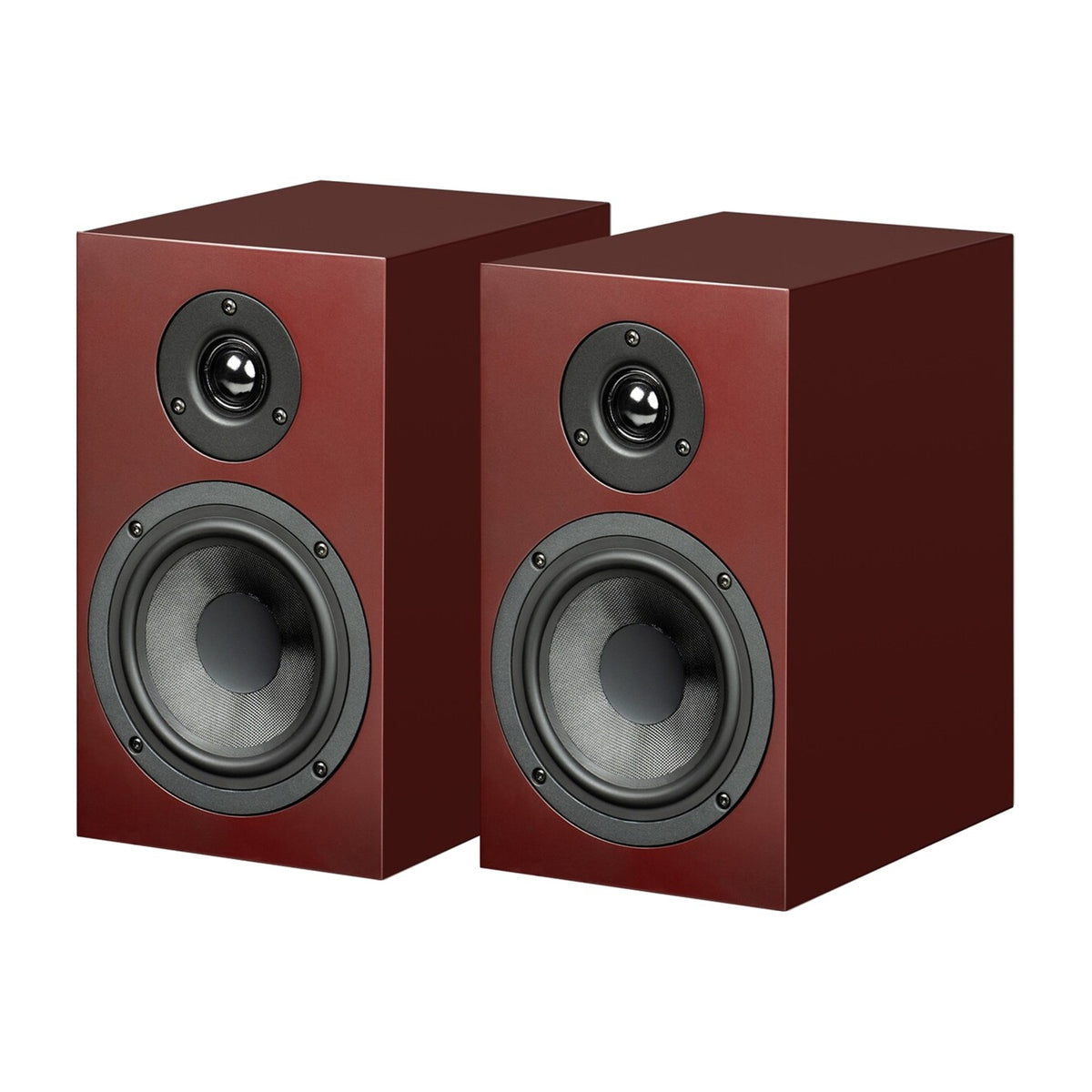 Pro-Ject Speaker Box 5 S2 Bookshelf Speakers Satin Wine Red (1 Pair)