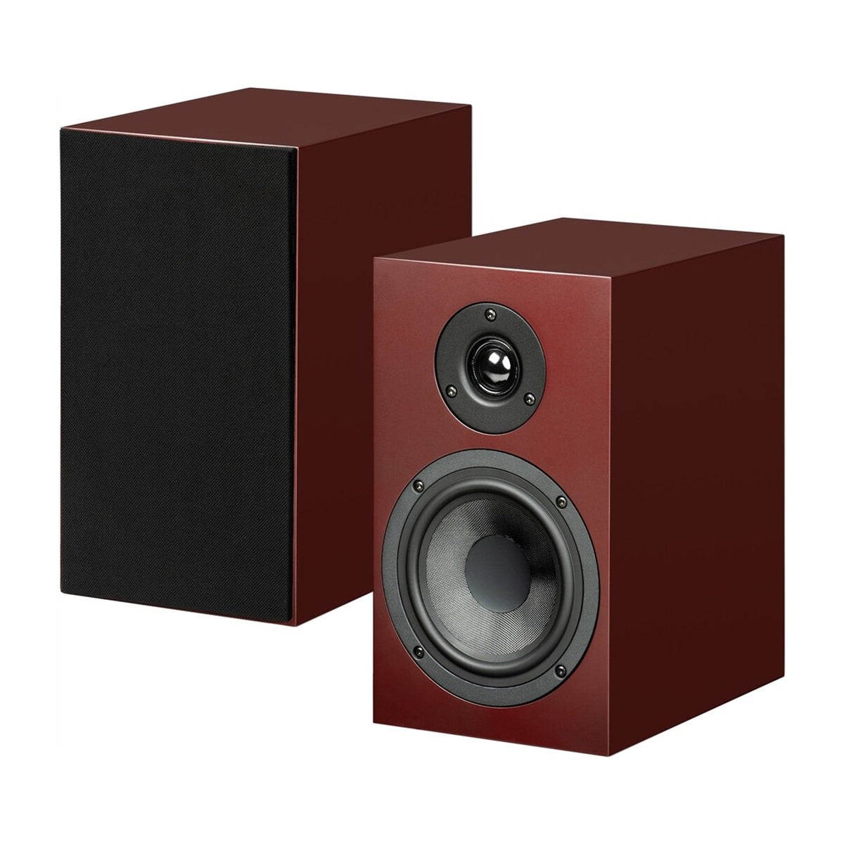 Pro-Ject Speaker Box 5 S2 Bookshelf Speakers Satin Wine Red (1 Pair)