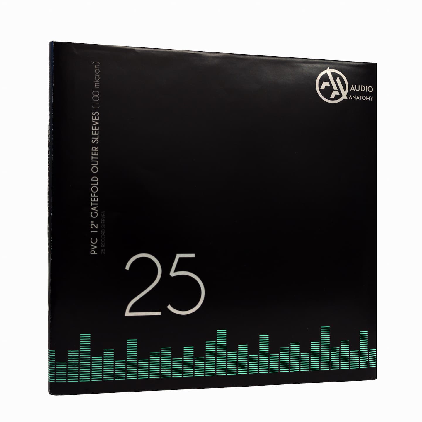 Audio Anatomy Vinyl Gatefold Outer PVC Sleeves 12 Inch - 25 Pack