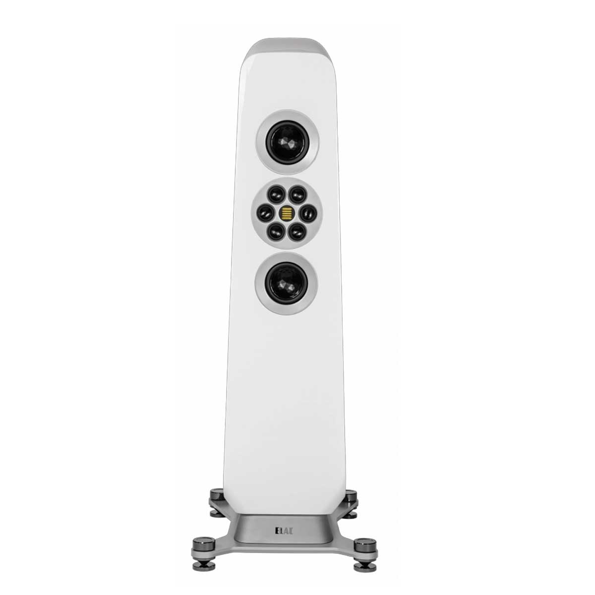Elac Concentro 2.0 M807 Floorstanding Speakers (1 Pair) - White High Gloss