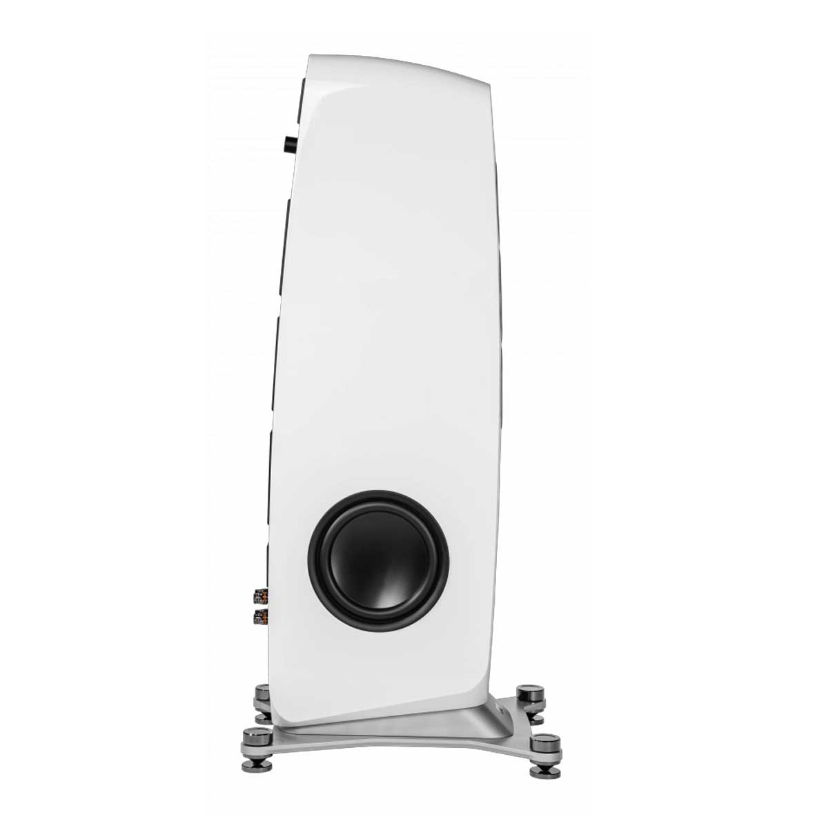 Elac Concentro 2.0 M807 Floorstanding Speakers (1 Pair) - White High Gloss