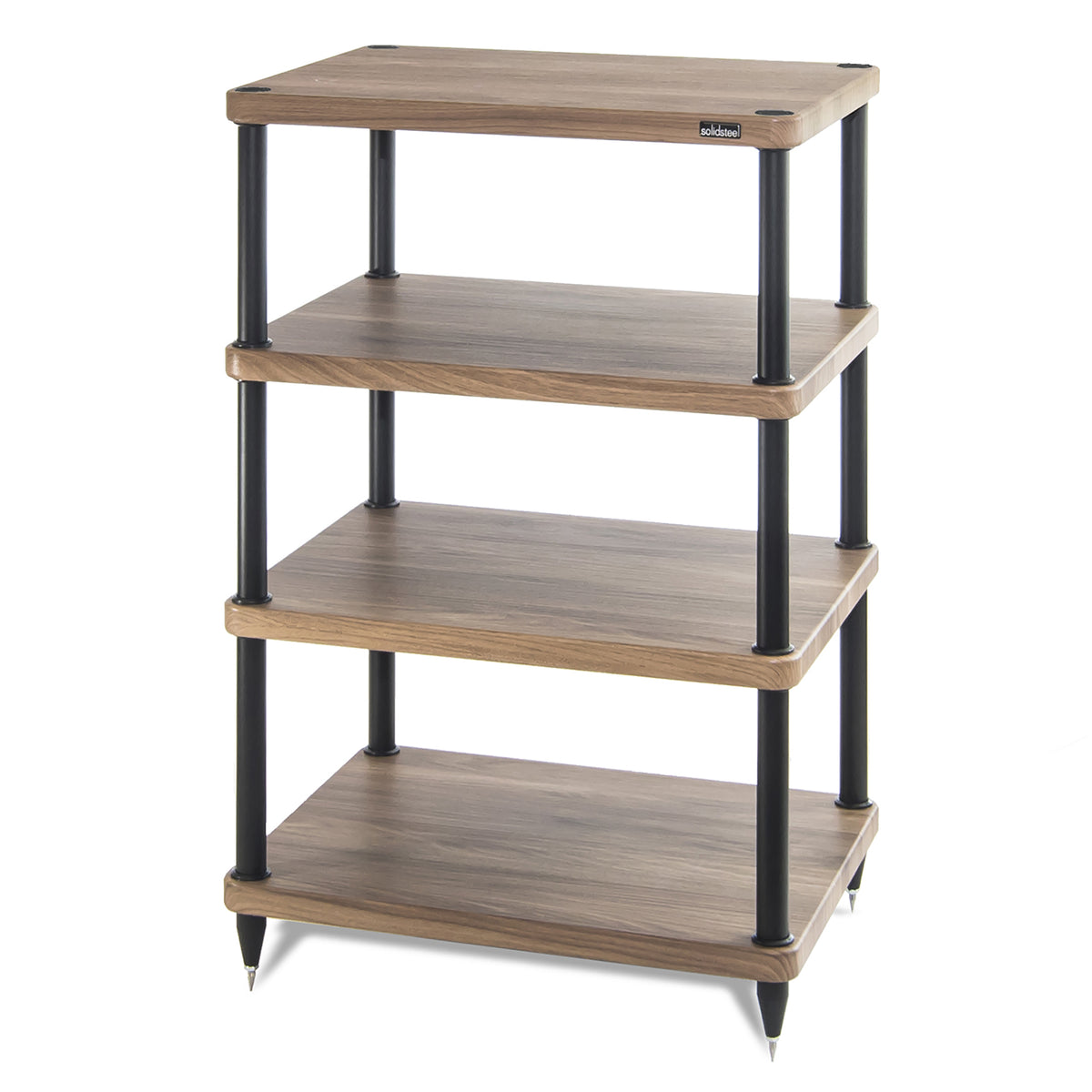 Solidsteel S3-4 Hi-Fi Rack Walnut