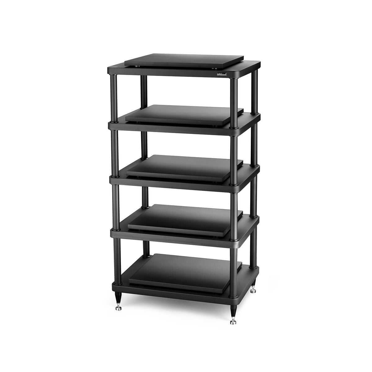 Solidsteel S5-5 Hi-Fi Rack Black