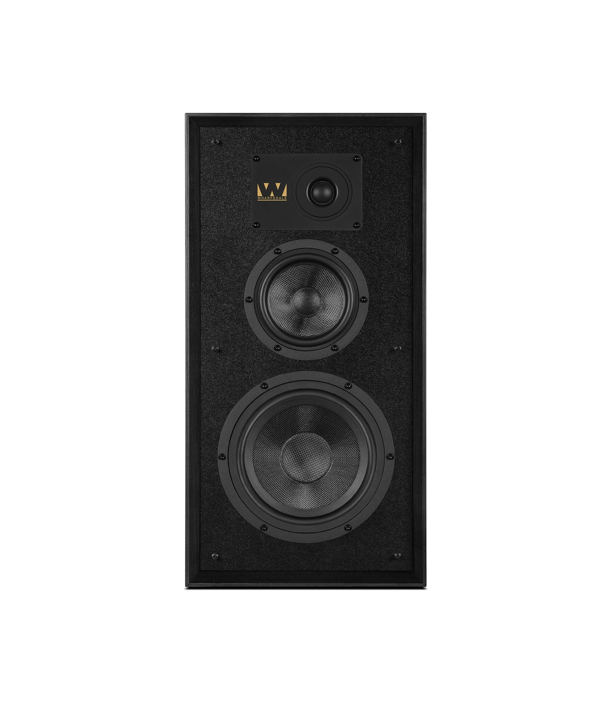 Wharfedale SUPER LINTON Bookshelf Speakers Black Oak (1 Pair)