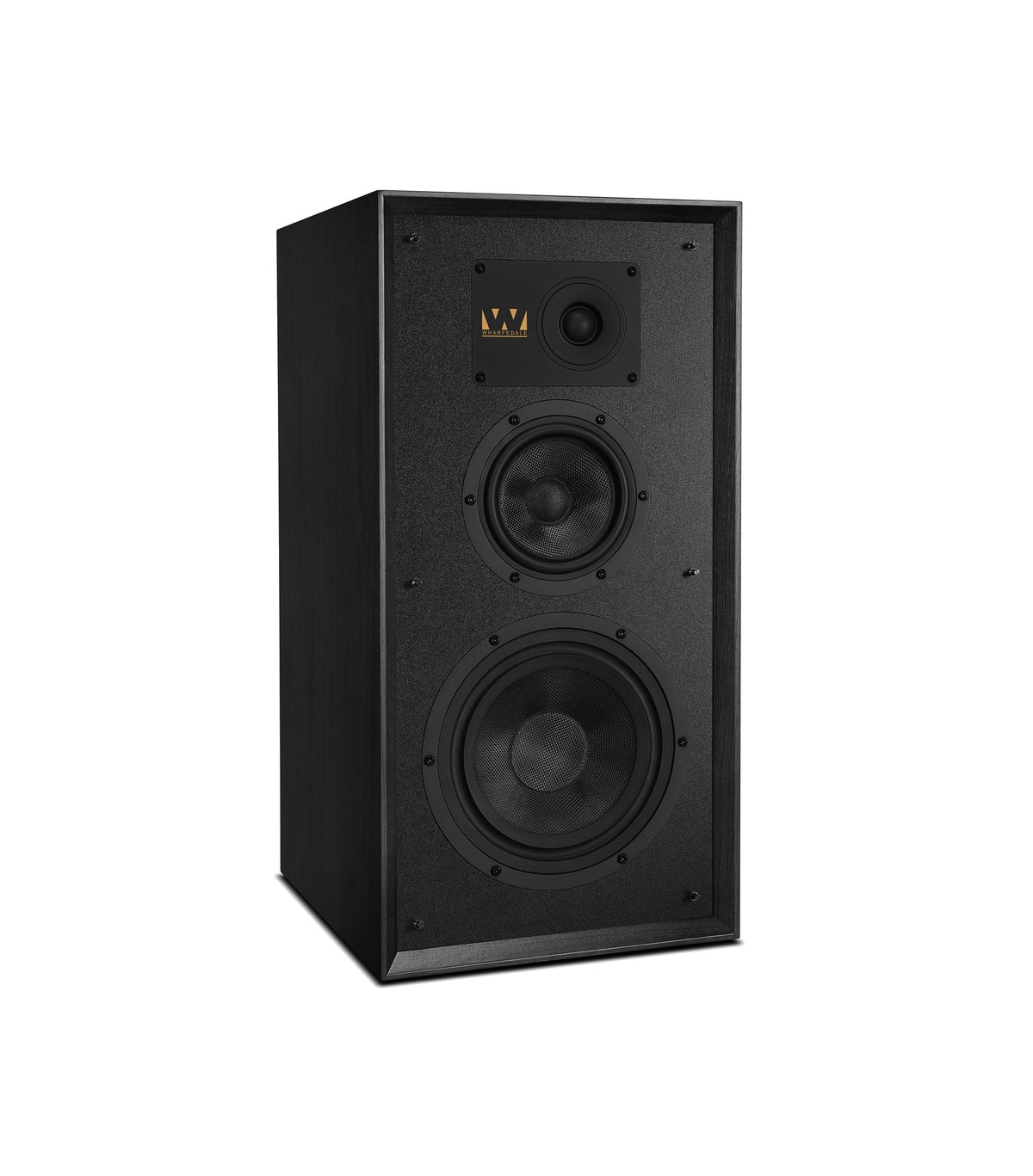 Wharfedale SUPER LINTON Bookshelf Speakers Black Oak (1 Pair)
