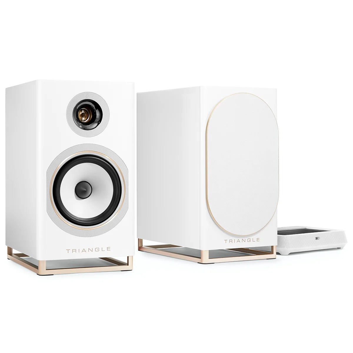 Triangle Capella 2 Wi-Fi & Bluetooth Speakers Space White (1 pair)