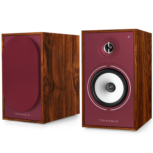 Triangle BR03 CONNECT Bluetooth Speakers Burgundy (1 pair)