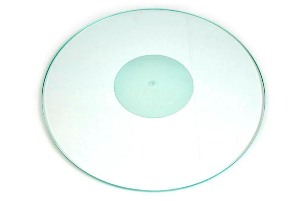 Tonar Crystal Mat glass platter for turntables