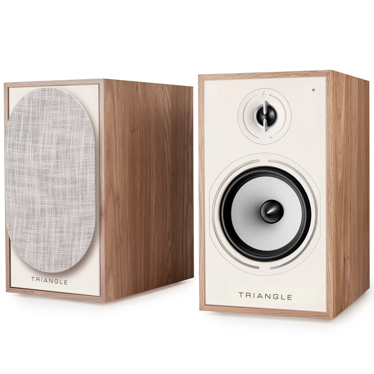 Triangle BR03 CONNECT Bluetooth Speakers Light Oak (1 pair)