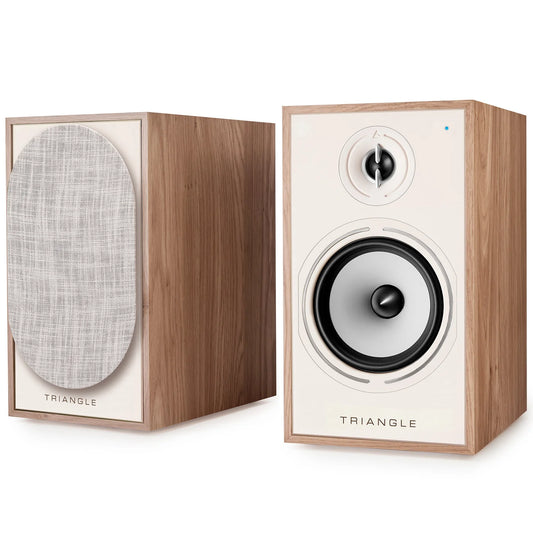 Triangle BR03 CONNECT Bluetooth Speakers Light Oak (1 pair)