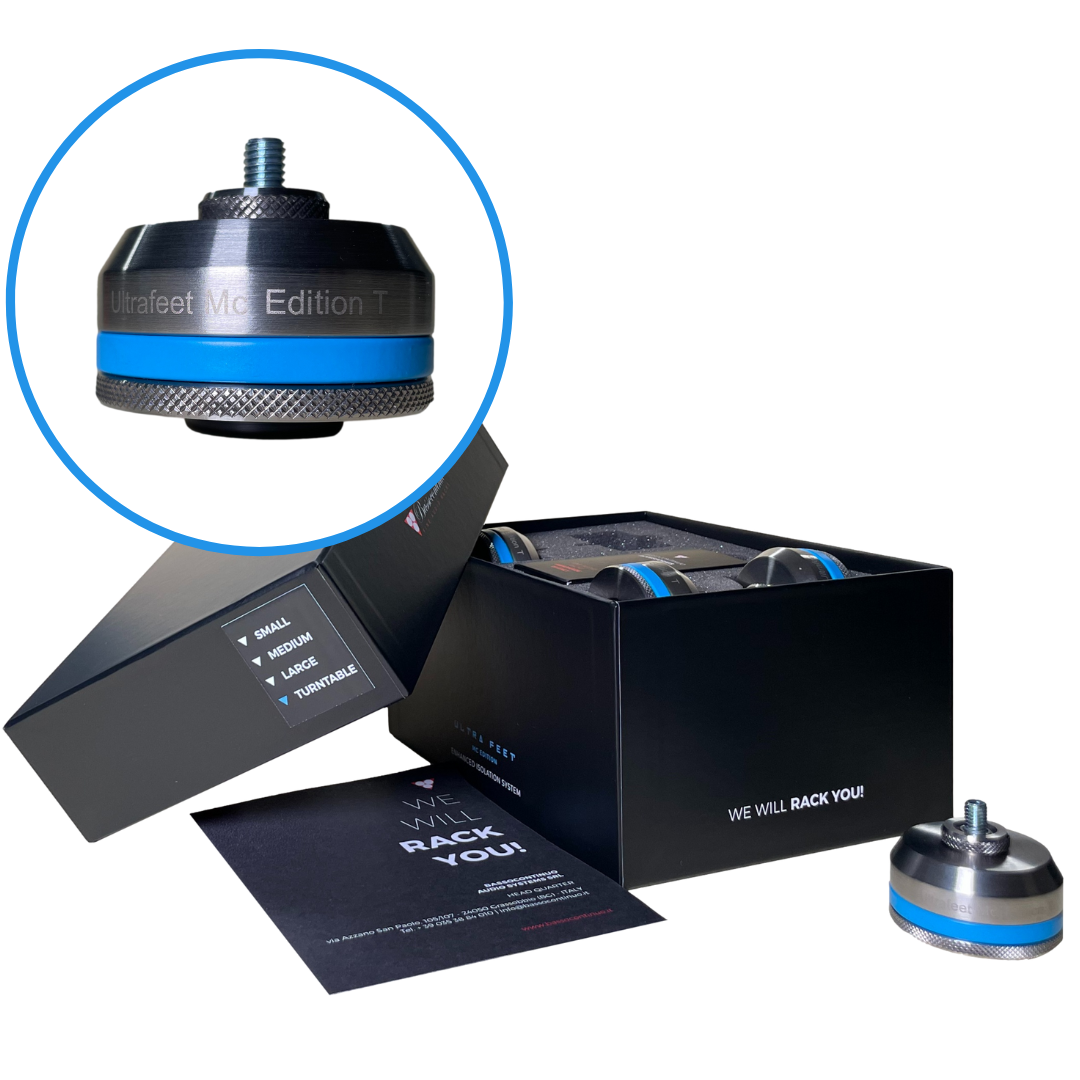 Bassocontinuo Ultra Feet Mc Edition T Isolation Feet for McIntosh Turntables (Set of 4)