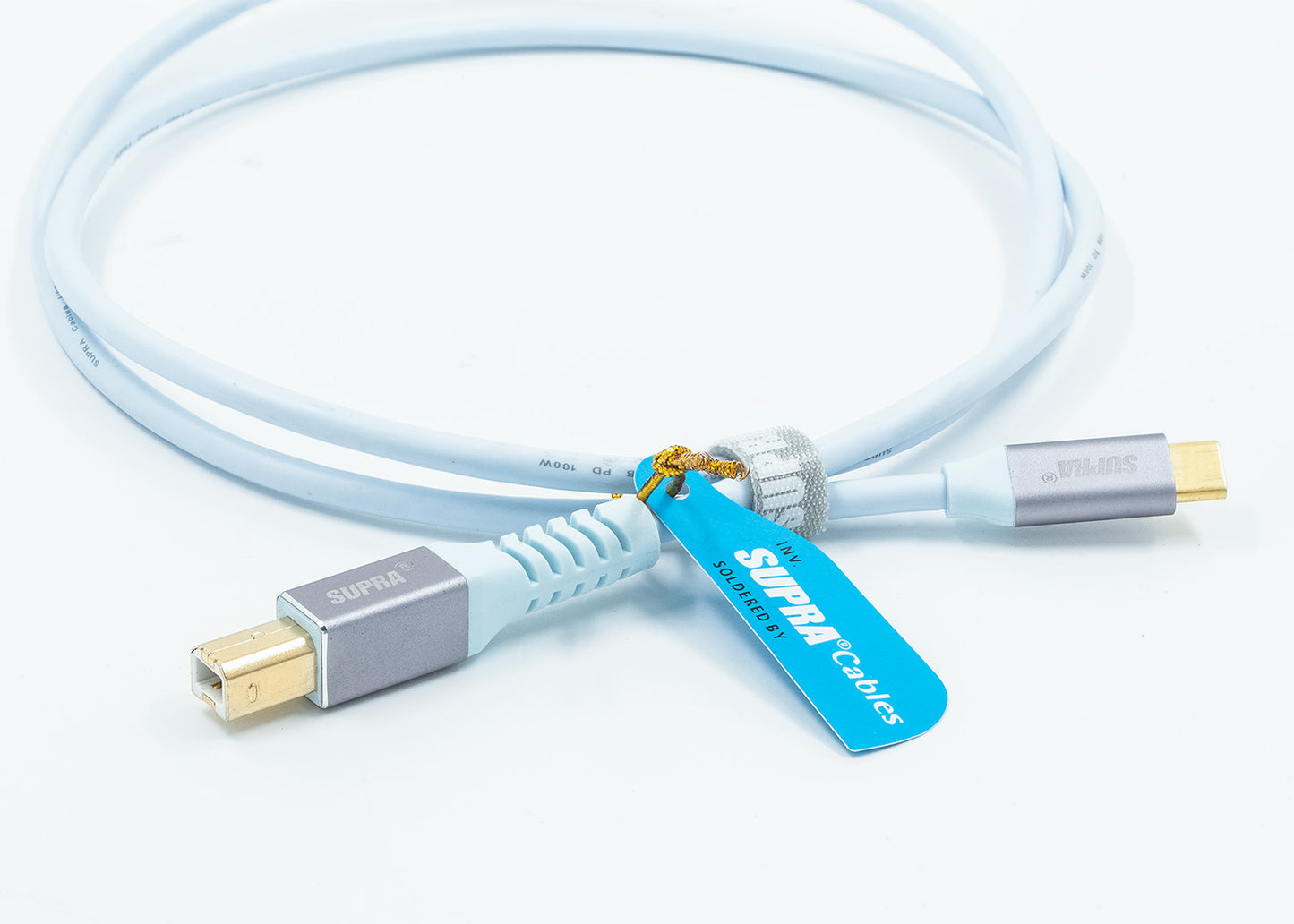Supra USB 2.0 C-B Data & Power Cable 2m
