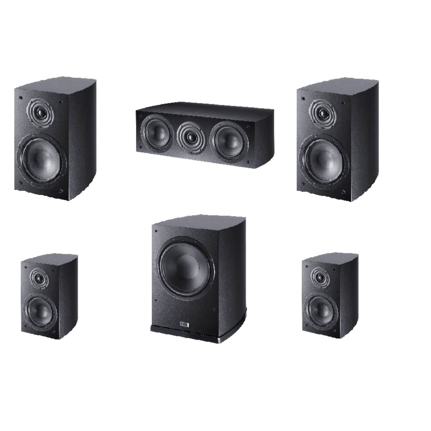 Heco Victa Elite 302+202+C102+Sub252A Home Theater Bundle 5.1 (set)