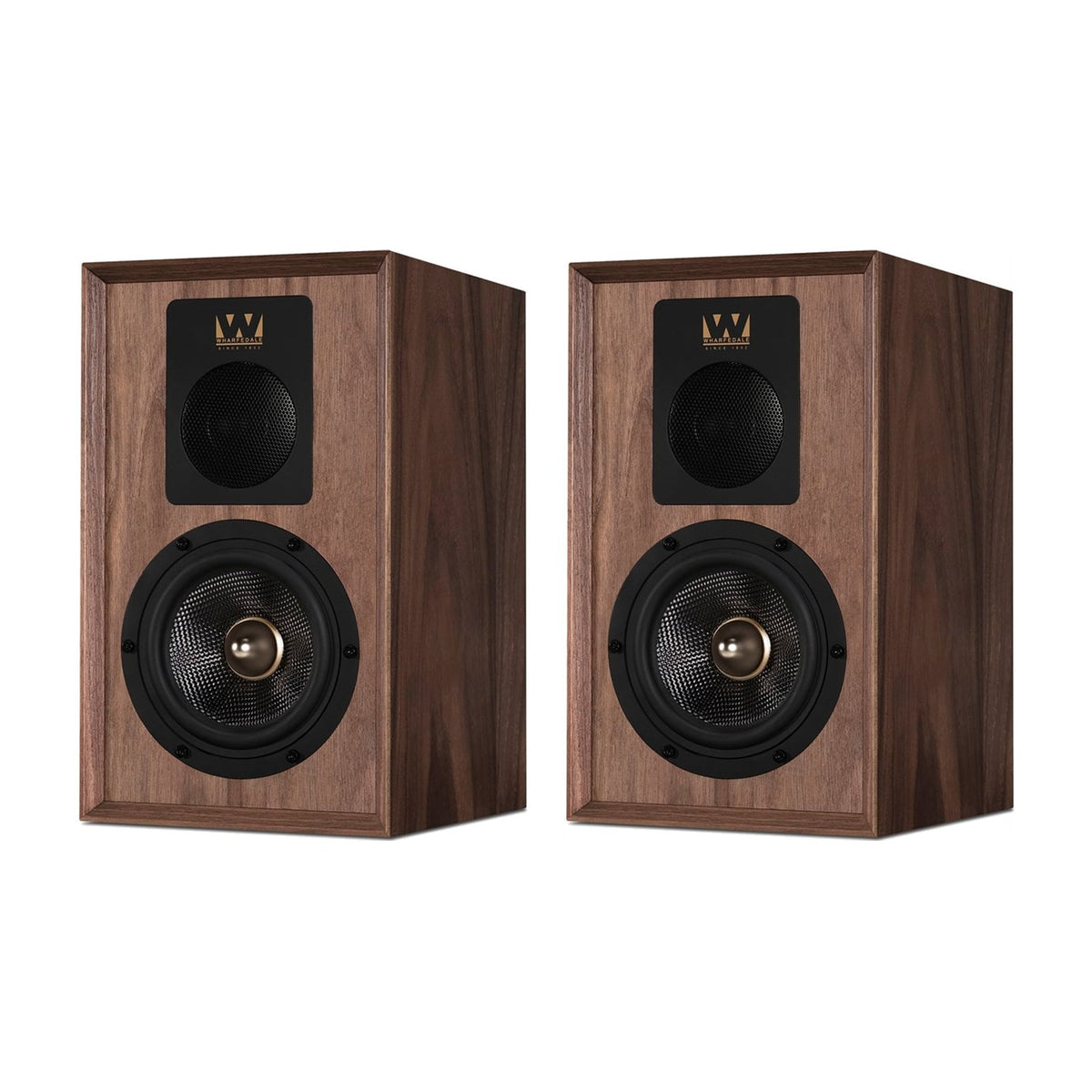 Wharfedale ASTON Bookshelf Speakers Walnut (1 Pair)