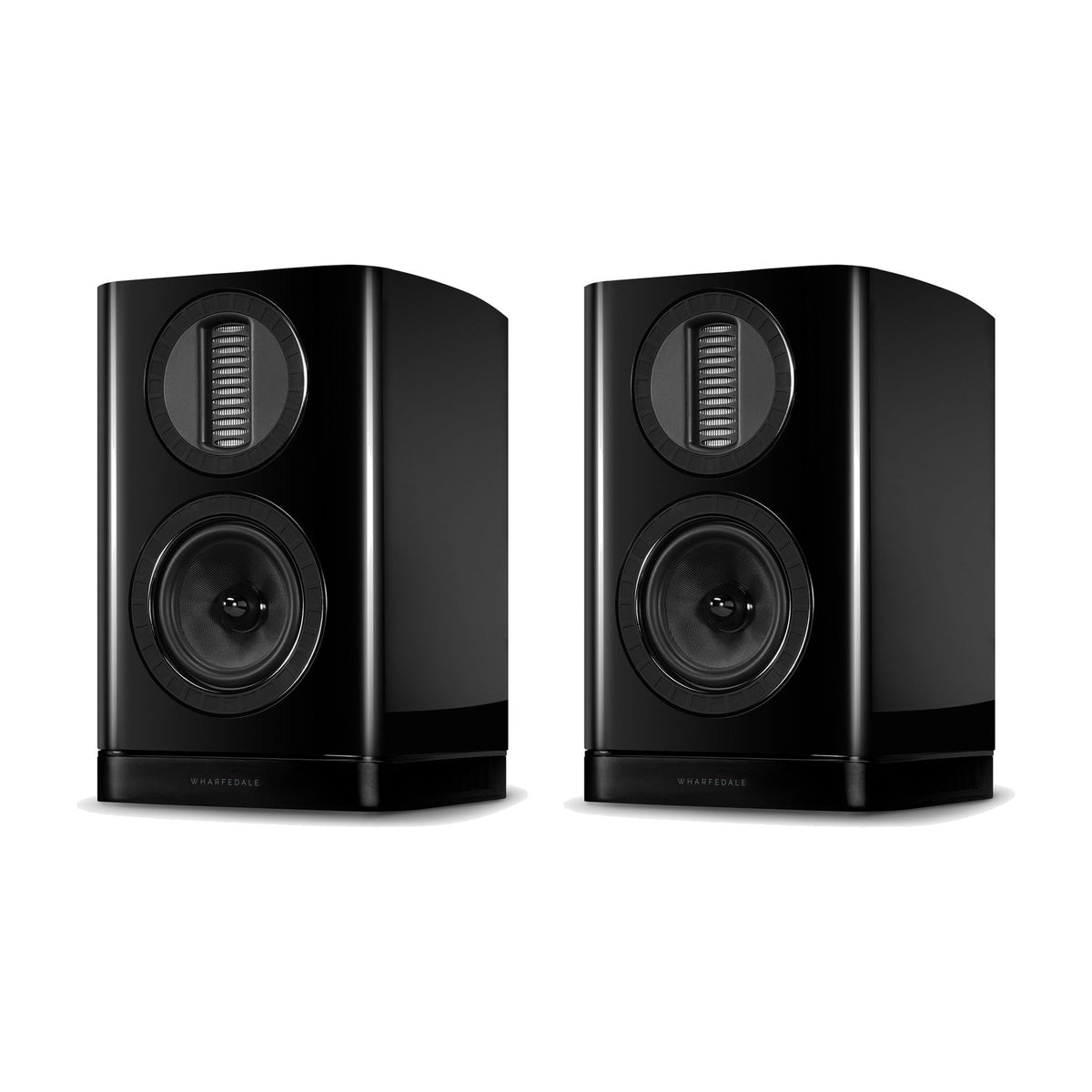 Wharfedale AURA 1 Bookshelf Speakers Hi-Gloss Black (1 Pair)