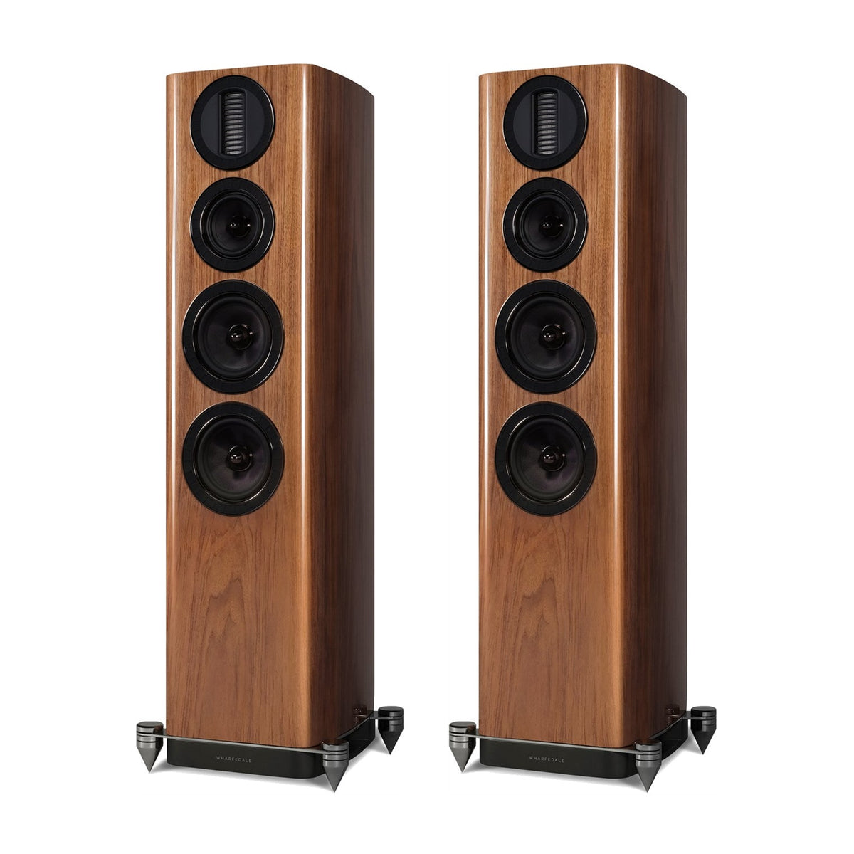 Wharfedale AURA 3 Floorstanding Speakers Hi-Gloss Walnut (1 Pair)