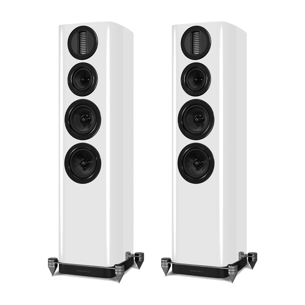 Wharfedale AURA 3 Floorstanding Speakers Hi-Gloss White (1 Pair)