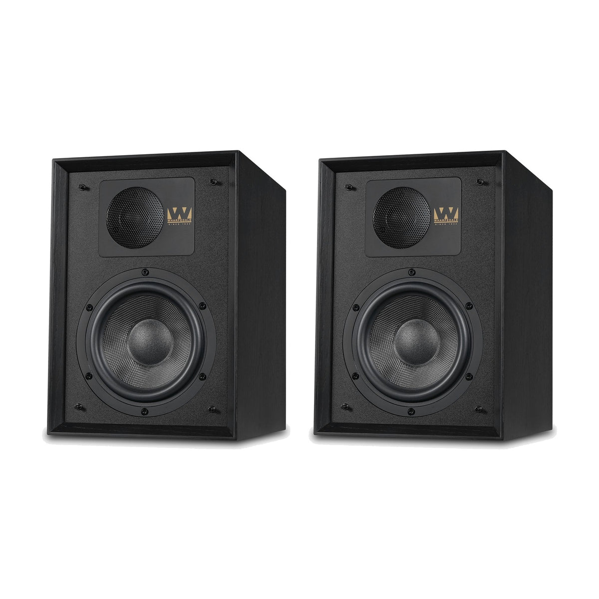Wharfedale DENTON 85 Bookshelf Speakers Black Oak (1 Pair)