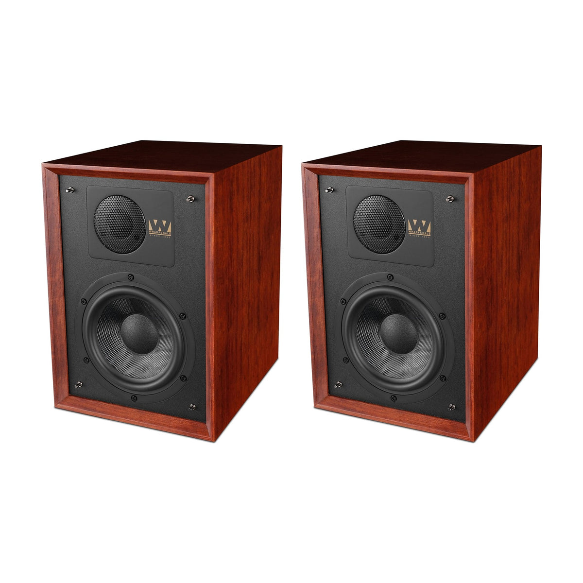 Wharfedale DENTON 85 Bookshelf Speakers Mahogany Red (1 Pair)