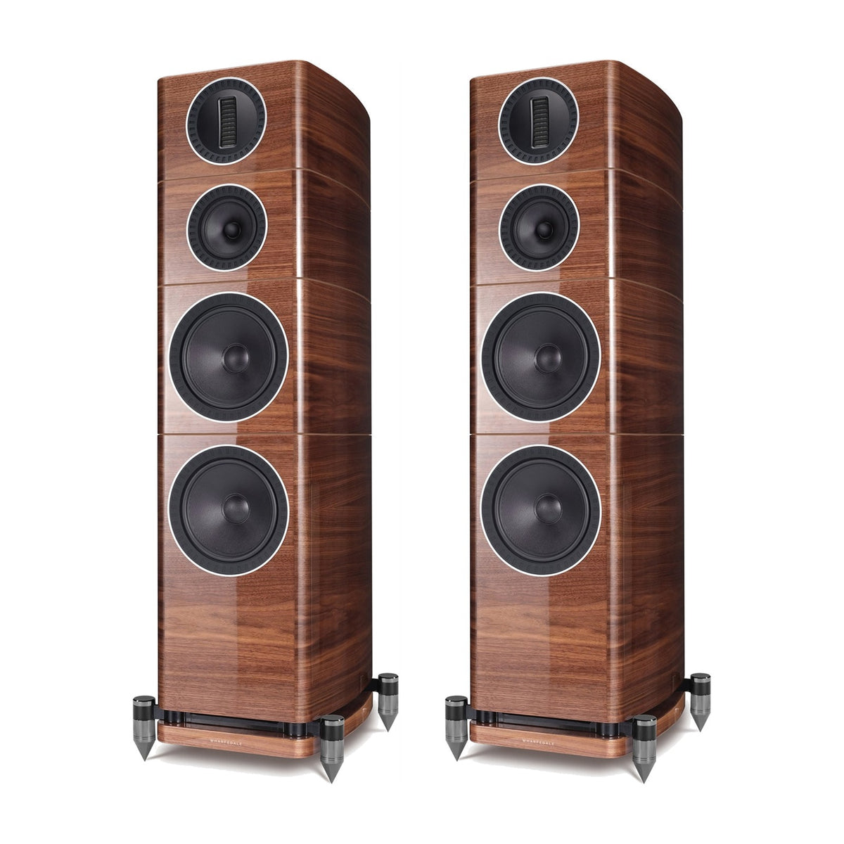 Wharfedale ELYSIAN 4 Floorstanding Speakers Piano Walnut (1 Pair)