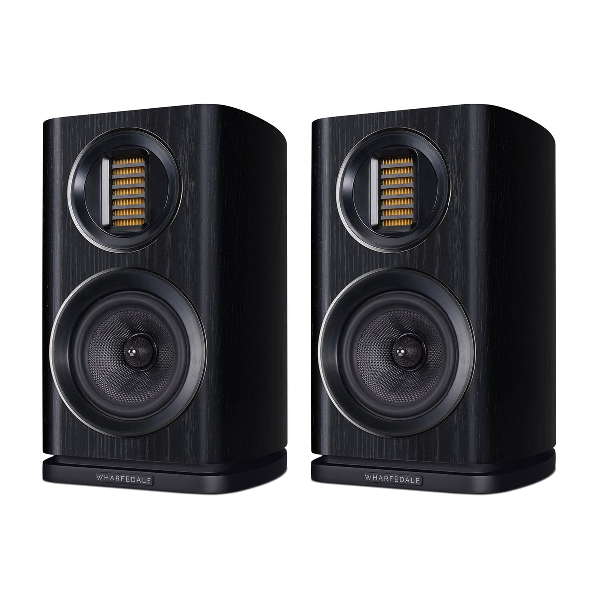 Wharfedale EVO4.1 Bookshelf Speakers Black Oak (1 Pair)