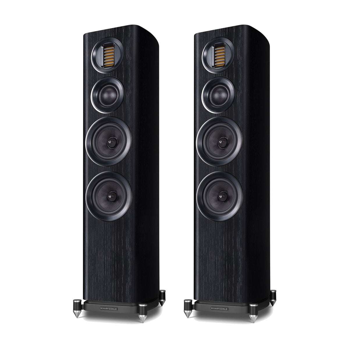 Wharfedale EVO4.3 Floorstanding Speakers Black Oak (1 Pair)