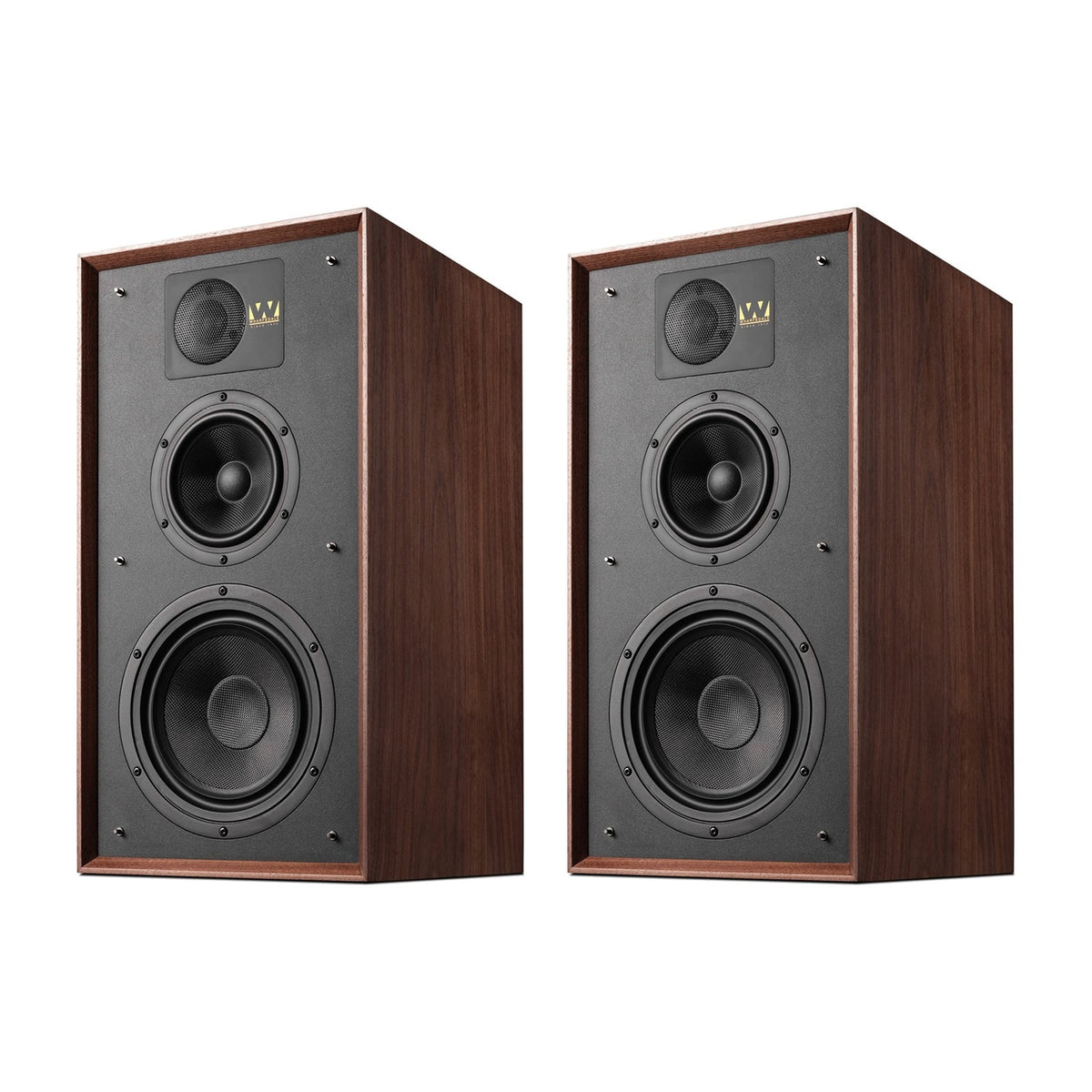 Wharfedale LINTON Bookshelf Speakers Walnut Veneer (1 Pair)