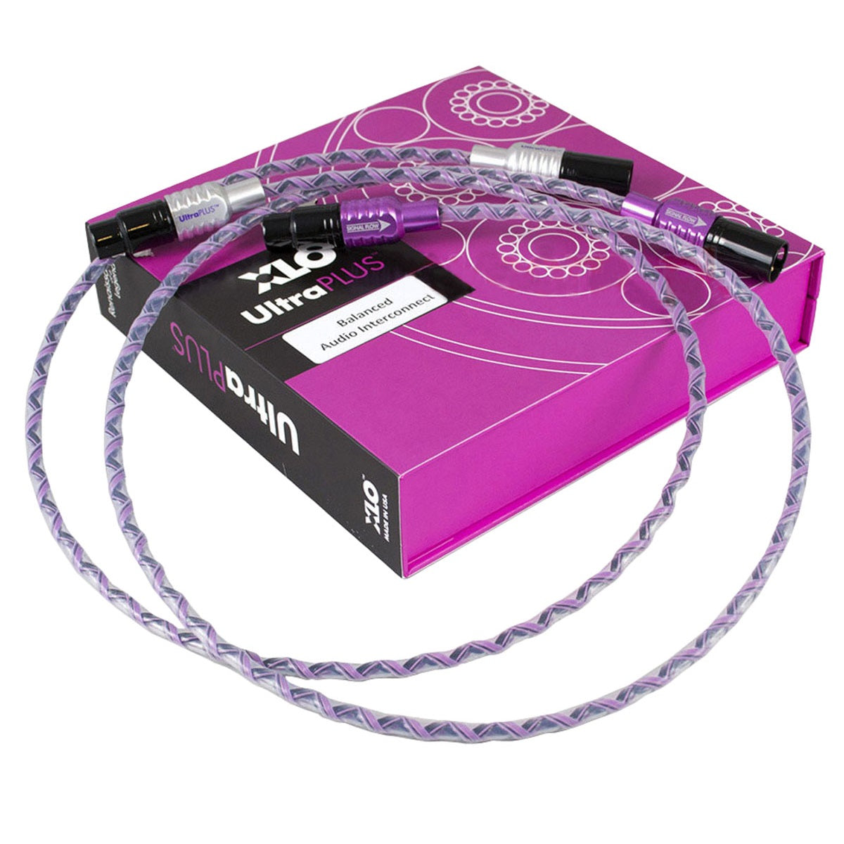 XLO UltraPLUS 2A OCC Solid Core Balanced Audio Cable 5 m XLR Connectors (pair)