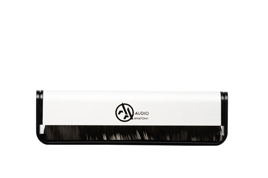 Audio Anatomy Carbon Fibre Vinyl Cleaning Brush - Silver