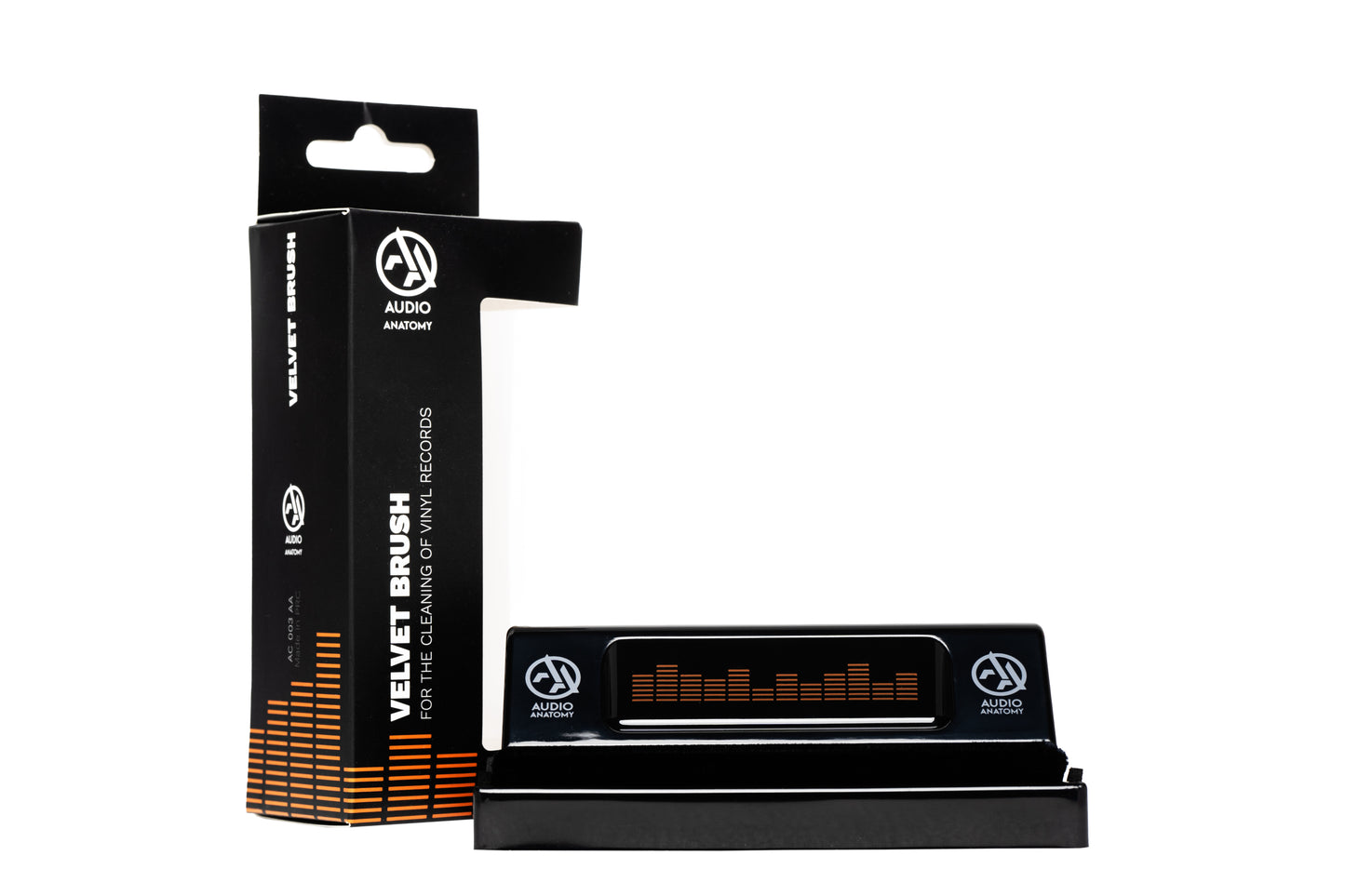 Audio Anatomy Velvet Vinyl Brush - lifestyle