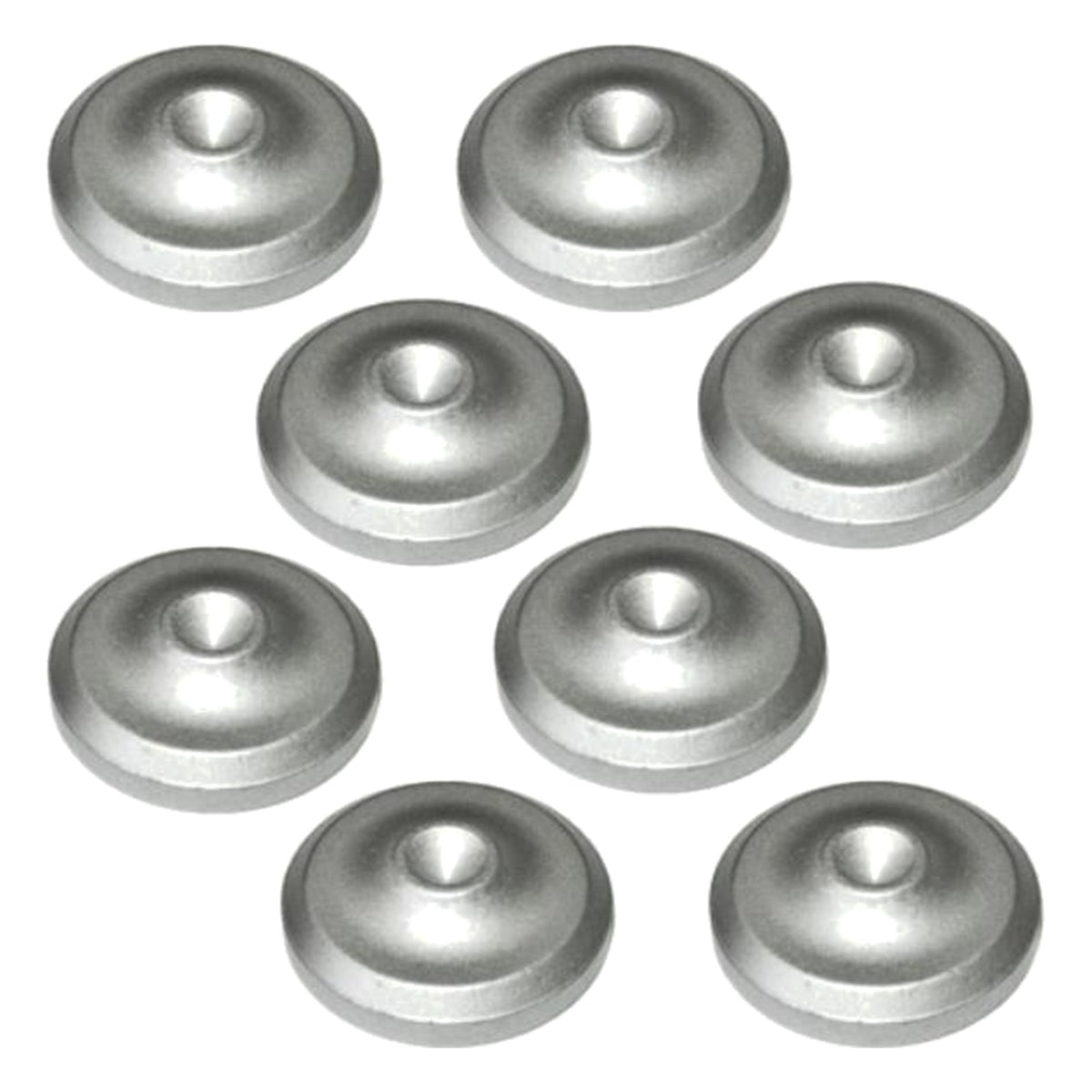 Analogis Spike Pucks (Set of 8) Silver