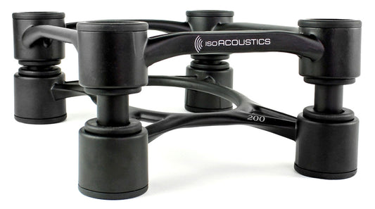 IsoAcoustics Aperta 200 Speaker isolation stands black pair