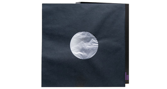 Audio Anatomy Inner Sleeves 12 Inch Black for LPs - 100 Pack