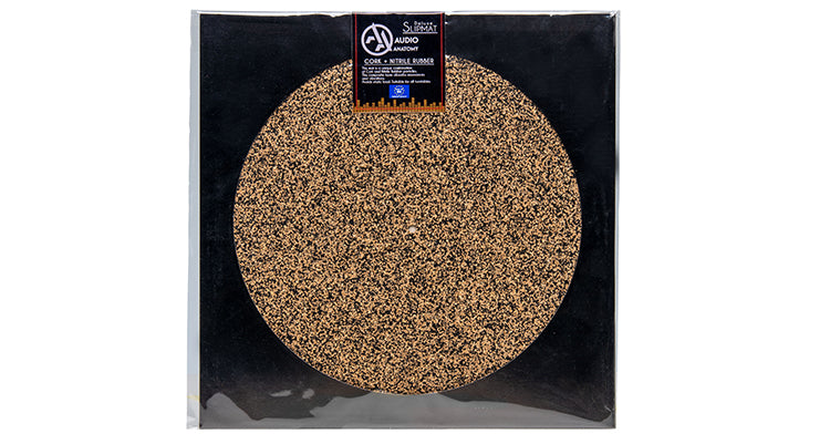 Audio Anatomy Cork and Nitrile Slipmat - with packaging