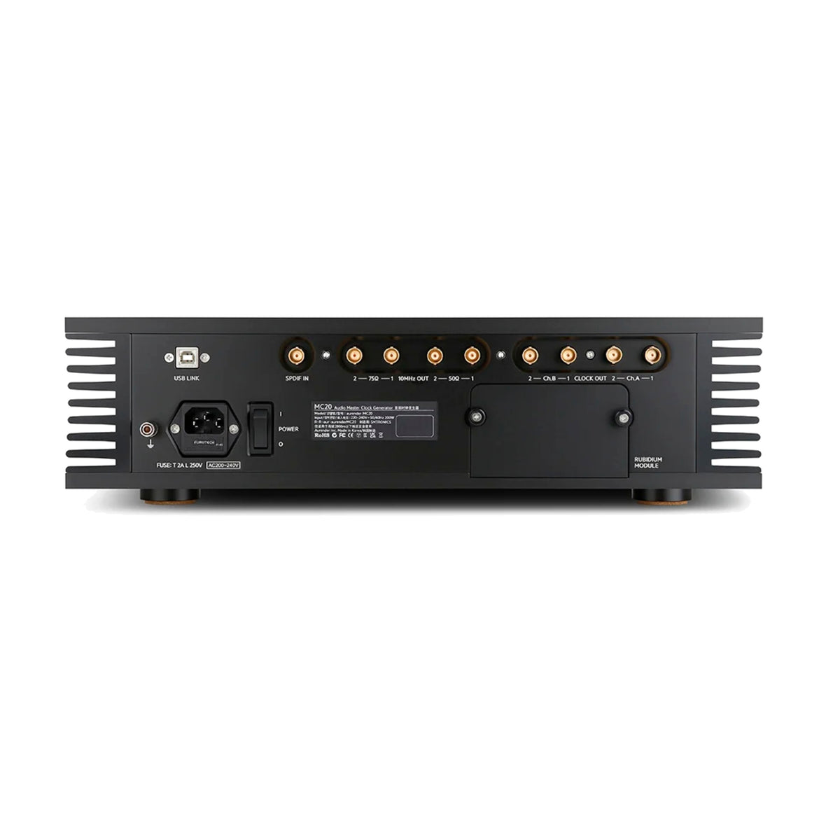 Aurender MC20 Flagship Master Clock Black