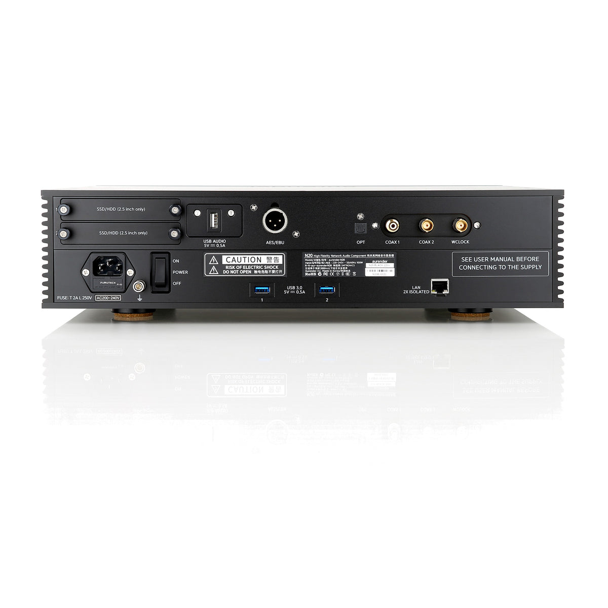 Aurender N20 Signature Music Server Black
