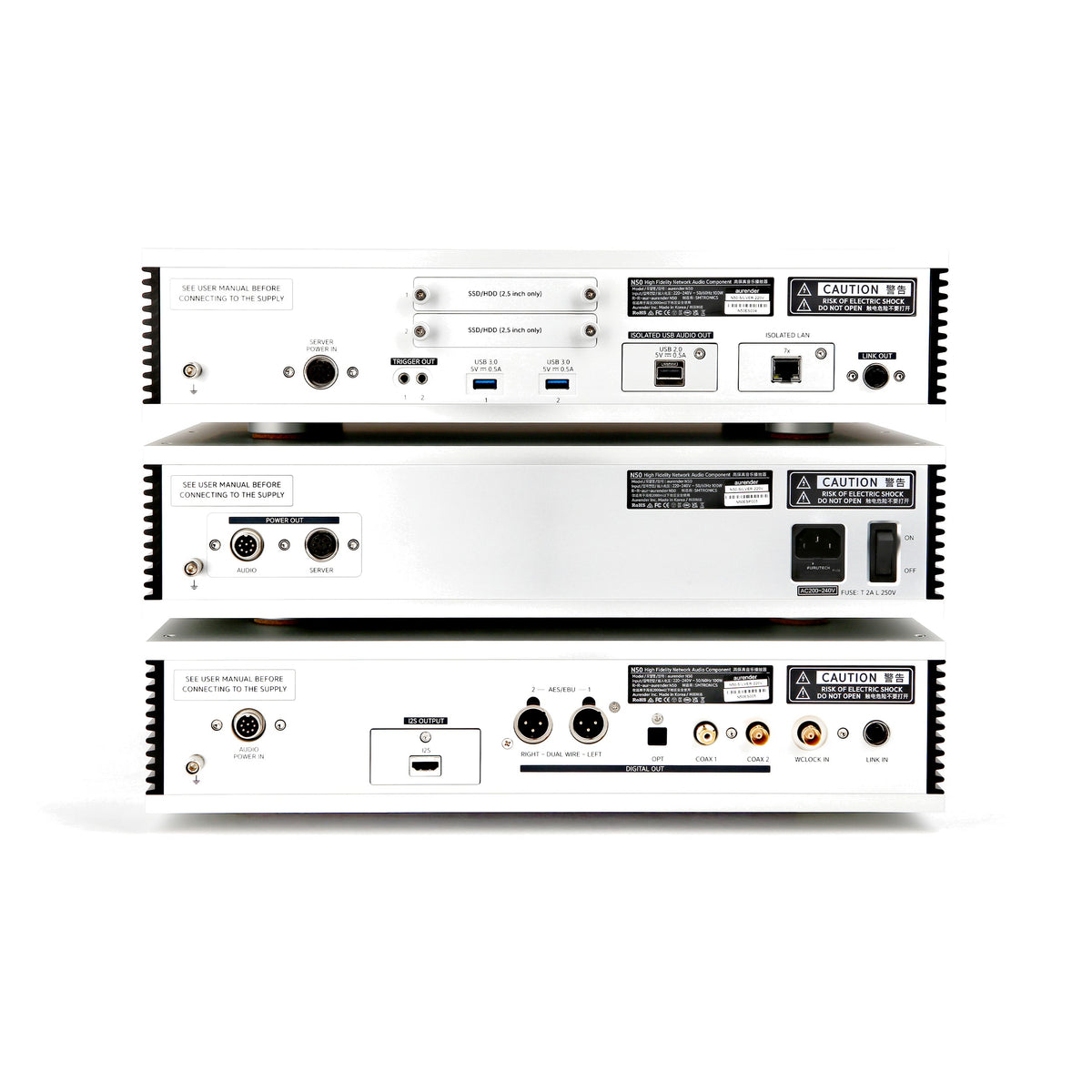 Aurender N50 Reference Music Server Silver