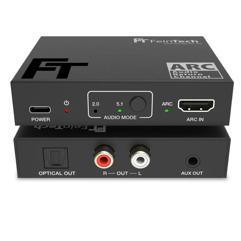 FeinTech AX130 HDMI ARC Audio Adapter (OPT | Cinch | AUX)
